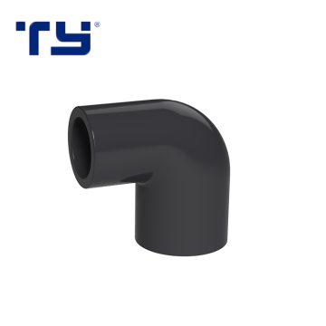 Factory direct black reducing plastic pipe 90 degree elbow